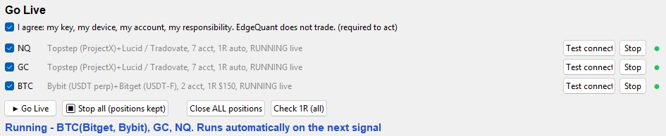 EQ Autopilot - Go Live